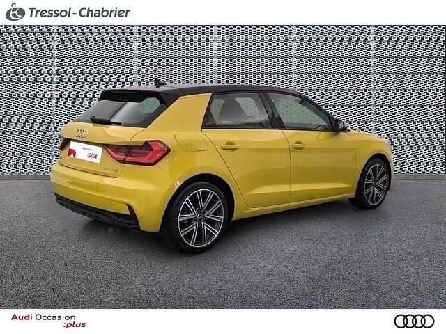 Occasion Audi A1 Sportback Advanced Plus 110 ch (80 kW) 2023 Jaune python métallisé Citadine