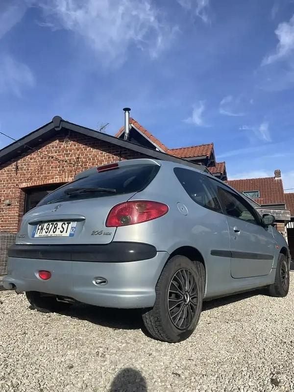Bleu Utilisé 2004 Peugeot 206 Berline | 1 350 € (Bon prix) - Image 1/4