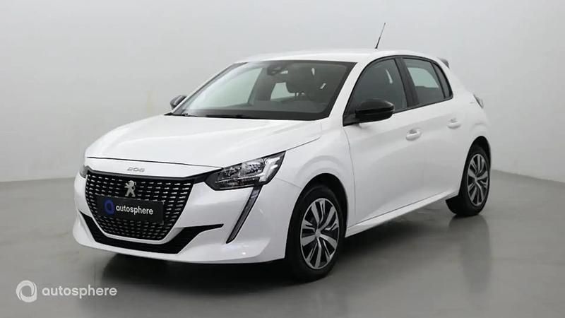 Blanc Occasion 2023 Peugeot 208 Active Citadine | 15 799 € (Prix juste) - Image 1/4