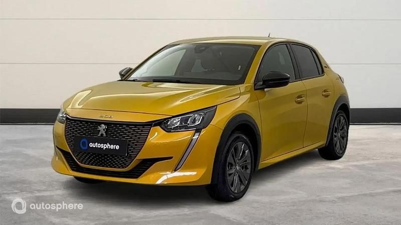 Jaune Utilisé 2023 Peugeot e-208 Style Citadine | 17 499 € (Prix juste) - Image 1/4