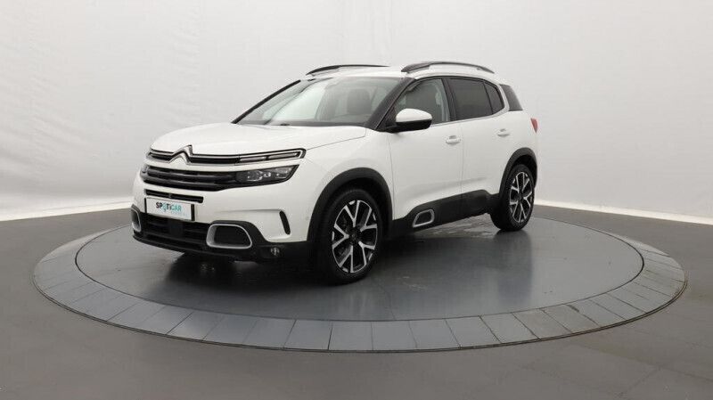 Blanc Utilisé 2019 Citroën C5 Aircross PureTech SUV | 18 509 € (Prix juste) - Image 1/4