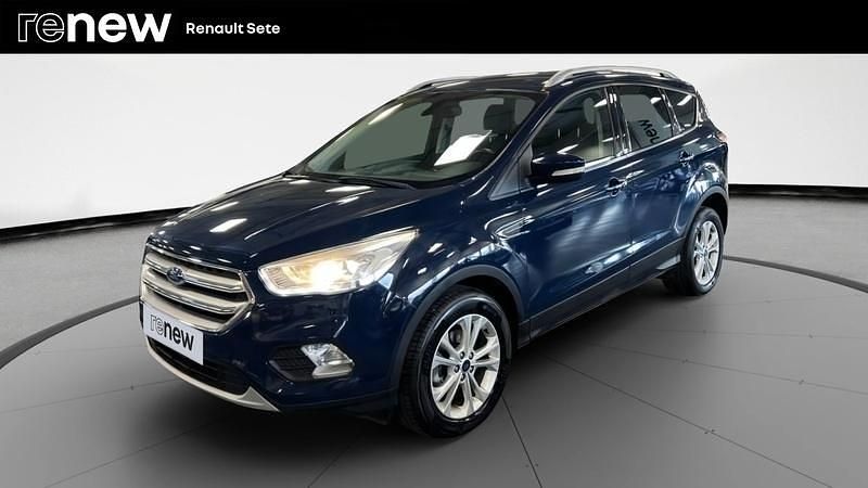Bleu Utilisé 2018 Ford Kuga Titanium SUV | 13 550 € (Bon prix) - Image 1/4
