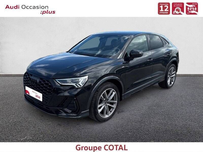 Noir Utilisé 2022 Audi Q3 Sportback Sport SUV | 39 900 € (Prix assez cher) - Image 1/3