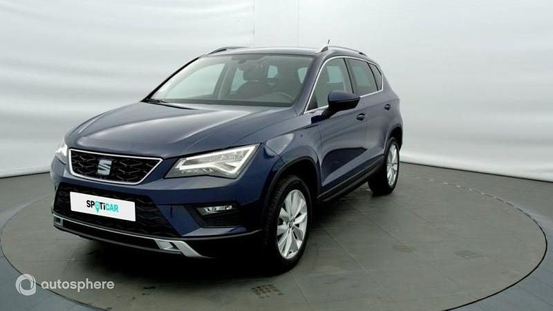 Bleu Utilisé 2017 Seat Ateca Style SUV | 17 280 € (Prix juste) - Image 1/4