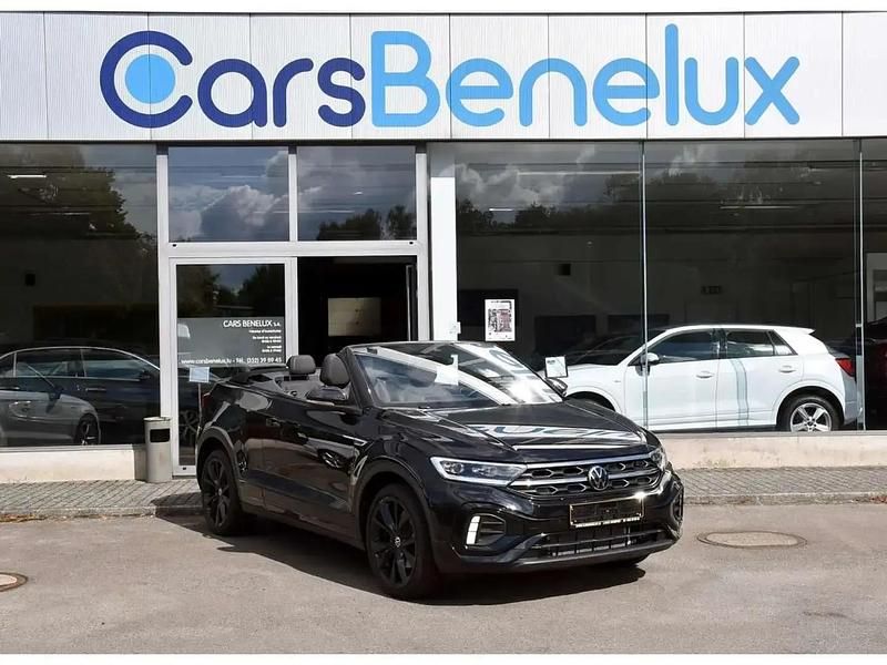 Noir Utilisé 2024 VW T-Roc Cabriolet R-line Cabriolet | 36 780 € (Prix juste) - Image 1/4
