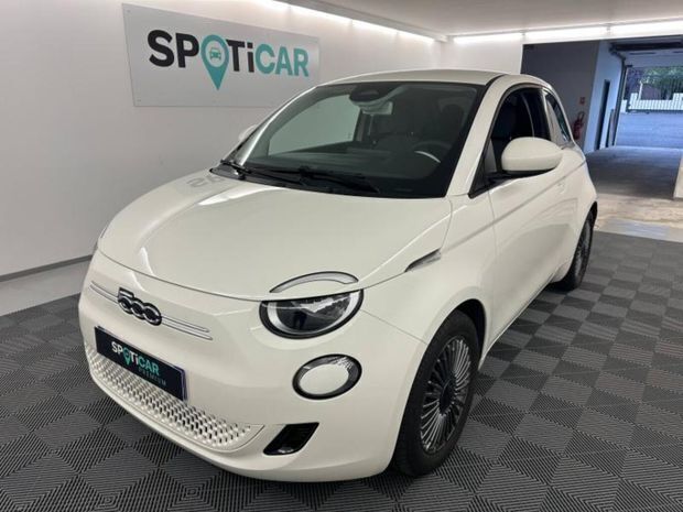 Blanc Utilisé 2022 Fiat 500e Citadine | 18 790 € (Prix juste) - Image 1/4