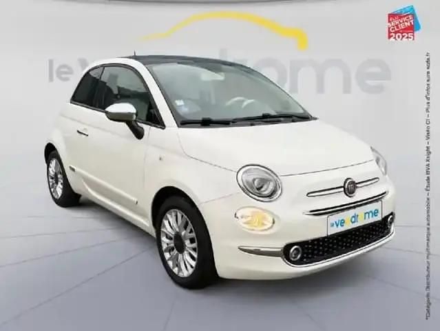 Occasion Fiat 500 Lounge 2018 Bossa nova white pastel Berline