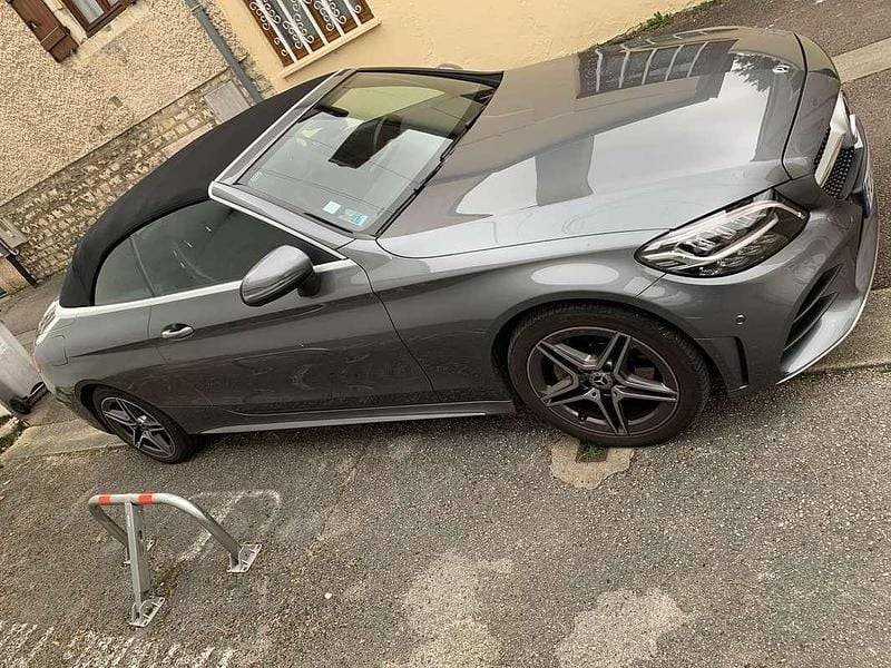 Occasion Mercedes C180 AMG line 156 ch (114 kW) 2019 Argent Cabriolet