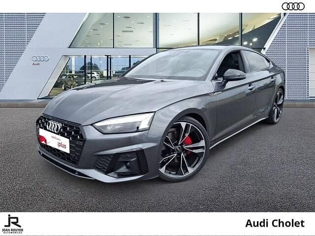Gris daytona nacré Utilisé 2022 Audi A5 Sportback S-Line | 38 990 € (Prix assez cher) - Image 1/4