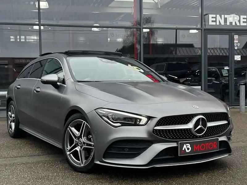 Gris Occasion 2021 Mercedes CLA180 AMG line Berline | 25 990 € (Bon prix) - Image 1/4