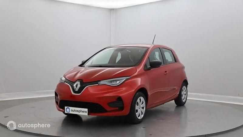 Rouge flamme Utilisé 2021 Renault Zoe Life Citadine | 12 499 € (Bon prix) - Image 1/4