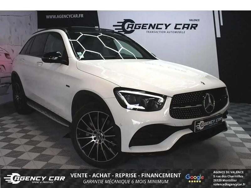 Blanc Occasion 2021 Mercedes GLC300 AMG line SUV | 36 990 € (Bon prix) - Image 1/4