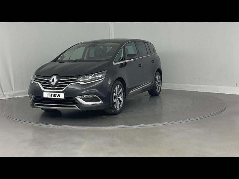 Noir Occasion 2018 Renault Espace Intens Monospace | 19 999 € (Prix juste) - Image 1/4