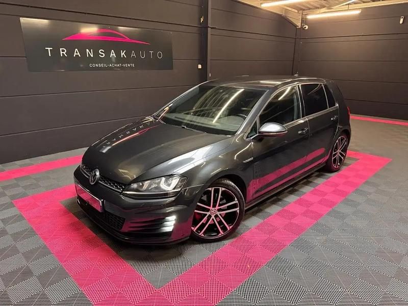Gris Utilisé 2016 VW Golf VII GTD Berline | 14 580 € (Prix juste) - Image 1/4