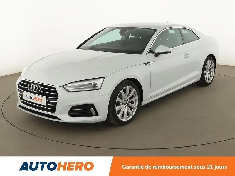 Blanc Utilisé 2018 Audi A5 Design Coupé | 23 390 € (Prix juste) - Image 1/2