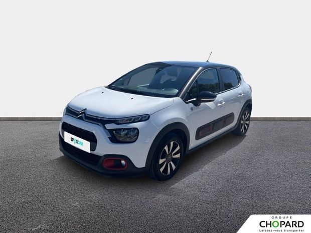 Blanc Utilisé 2022 Citroën C3 Citadine | 11 489 € (Prix juste) - Image 1/4
