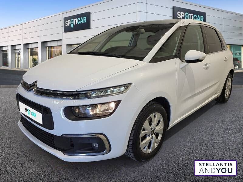 Blanc Utilisé 2018 Citroën C4 Picasso Feel Monospace | 9 490 € (Prix juste) - Image 1/4