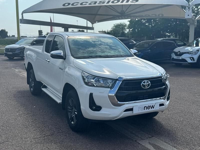 Nouvelle Toyota HiLux 204 ch (150 kW) 2025 Blanc Pick-up