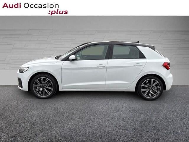 Occasion Audi A1 Sportback Design 116 ch (85 kW) 2026 Blanc glacier métallisé noir mythe métallisé Citadine