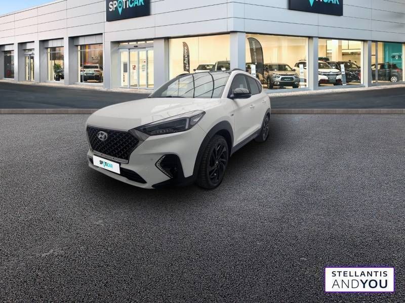 Blanc Utilisé 2020 Hyundai Tucson N Line SUV | 23 690 € (Prix juste) - Image 1/4