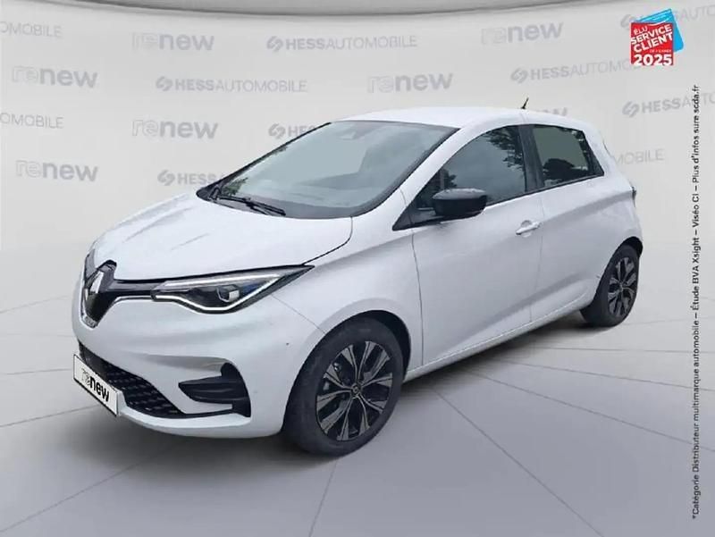 Blanc Utilisé 2022 Renault Zoe Evolution Citadine | 14 999 € (Bon prix) - Image 1/4