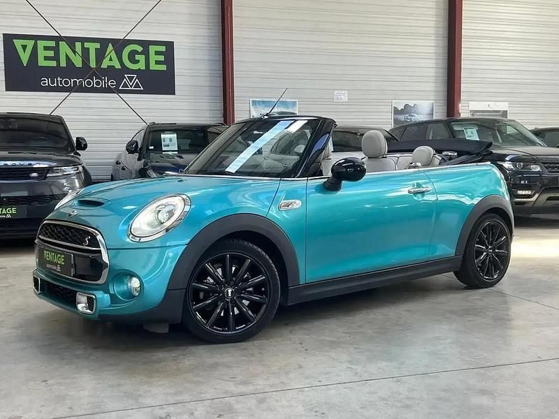 Bleu Utilisé 2016 Mini Cooper S Cabriolet Cabriolet | 19 900 € (Bon prix) - Image 1/4
