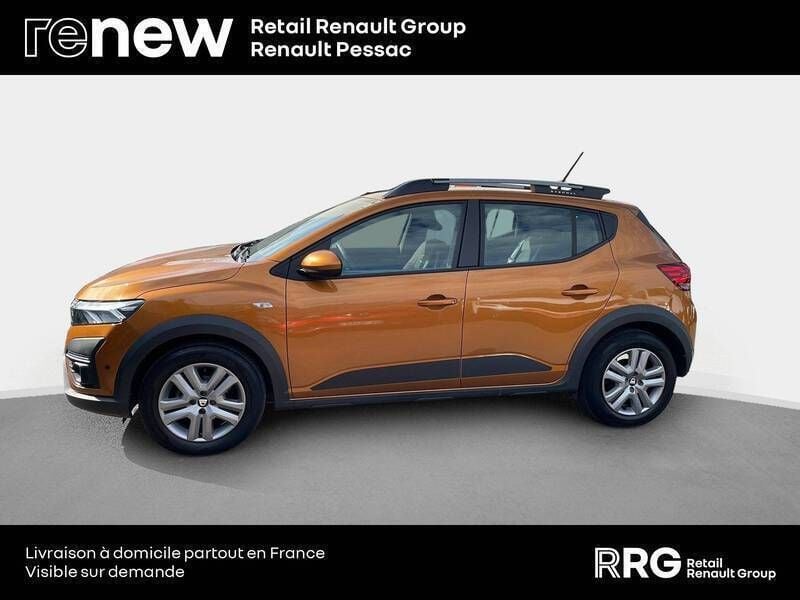 Orange Utilisé 2021 Dacia Sandero Citadine | 13 250 € (Prix juste) - Image 1/3