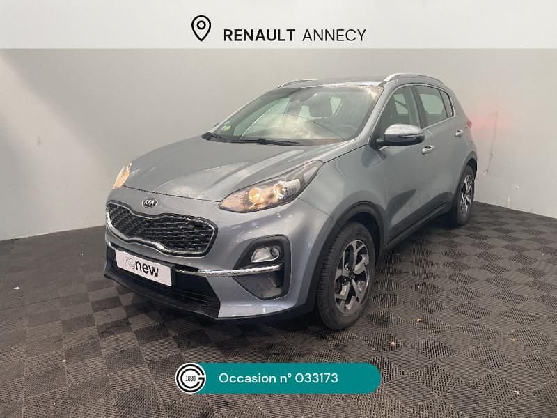 Gris Occasion 2020 Kia Sportage Active SUV | 17 900 € (Bon prix) - Image 1/4
