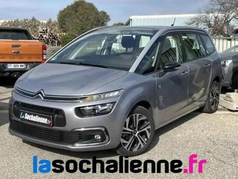 Gris Utilisé 2021 Citroën C4 SpaceTourer PureTech Monospace | 19 790 € (Prix juste) - Image 1/4