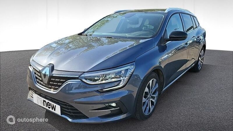 Gris Utilisé 2024 Renault Mégane GrandTour Techno Break | 24 479 € (Prix assez cher) - Image 1/4