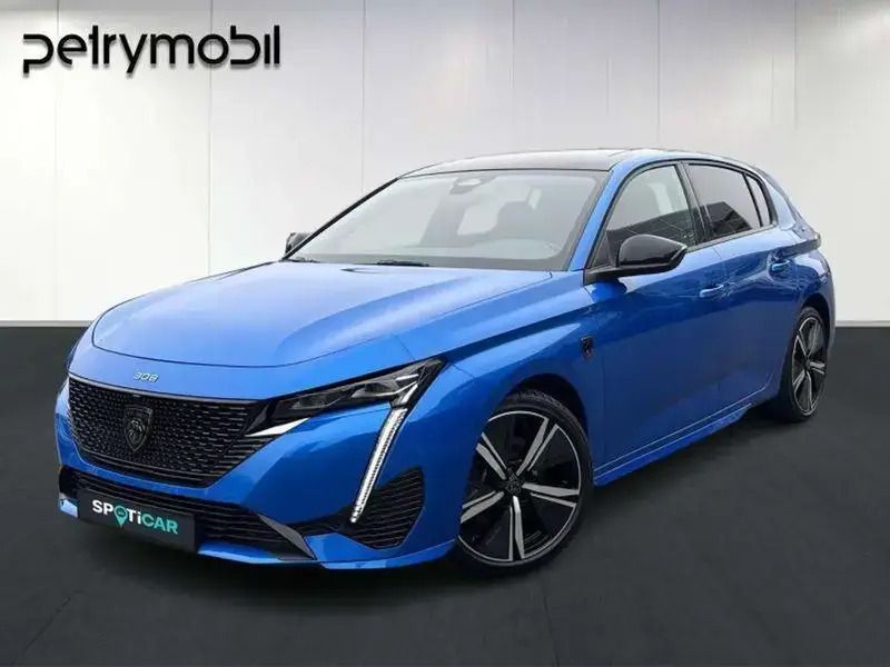 Bleu Utilisé 2021 Peugeot 308 GT Berline | 30 256 € - Image 1/4
