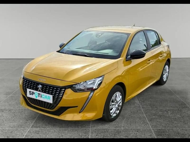 Jaune Utilisé 2022 Peugeot 208 Active Citadine | 10 990 € (Prix juste) - Image 1/4