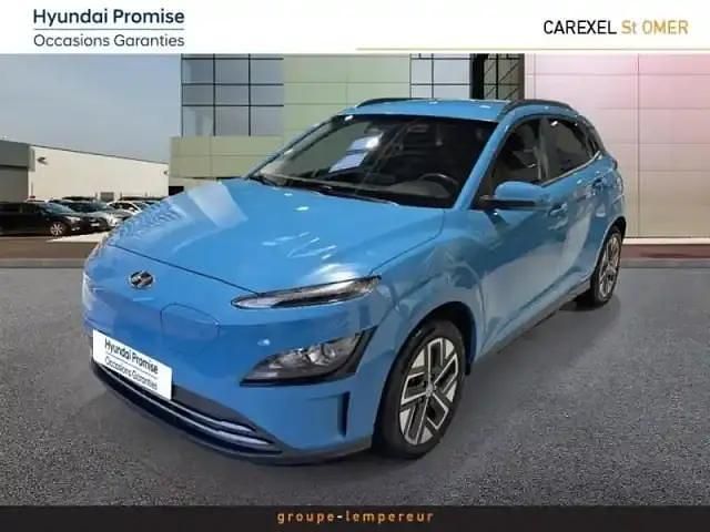 Bleu Occasion 2022 Hyundai Kona SUV | 23 490 € (Prix assez cher) - Image 1/4