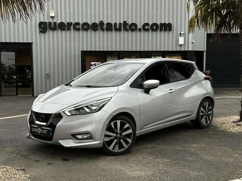 Gris Utilisé 2017 Nissan Micra Tekna Berline | 11 990 € (Prix juste) - Image 1/4