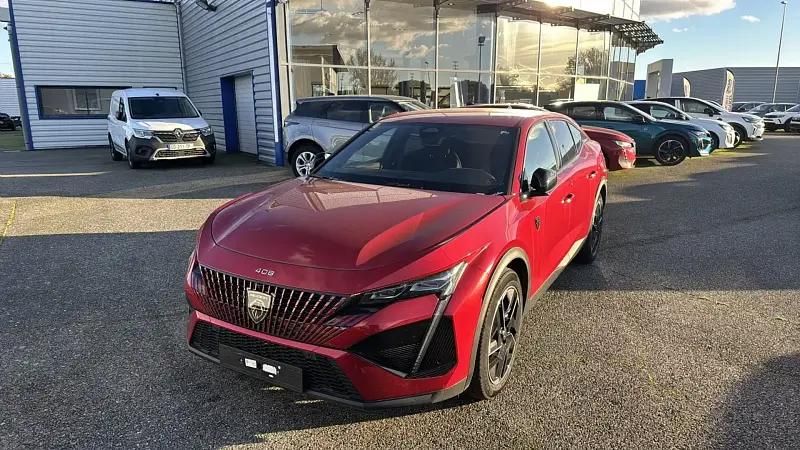Rouge Utilisé 2023 Peugeot 408 GT Berline | 25 990 € (Prix juste) - Image 1/4