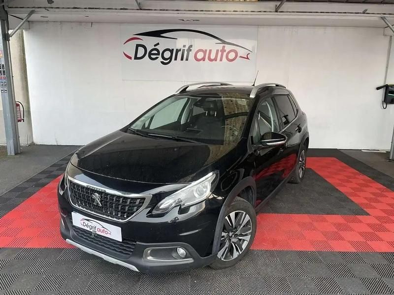Noir Utilisé 2019 Peugeot 2008 Allure SUV | 8 990 € (Bon prix) - Image 1/4