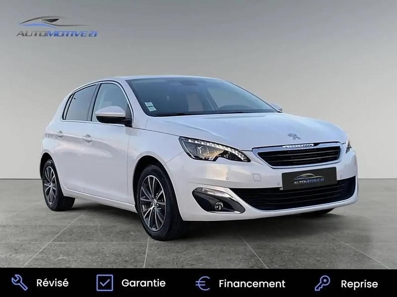 Occasion Peugeot 308 Allure 132 ch (97 kW) 2015 Blanc Berline