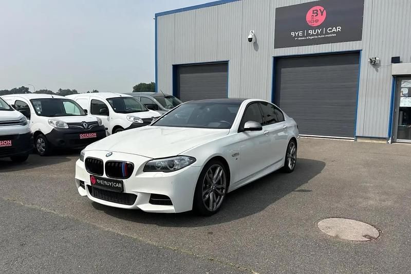 Blanc Utilisé 2013 BMW M550 M Performance Berline | 19 990 € - Image 1/4