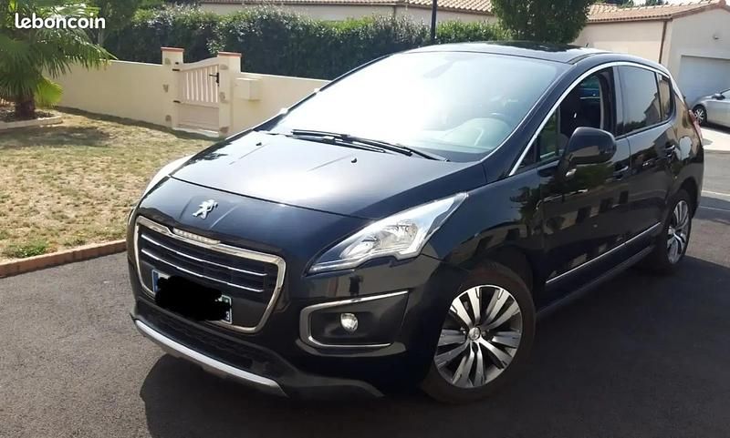 Noir Utilisé 2014 Peugeot 3008 Allure SUV | 8 490 € (Prix juste) - Image 1/4