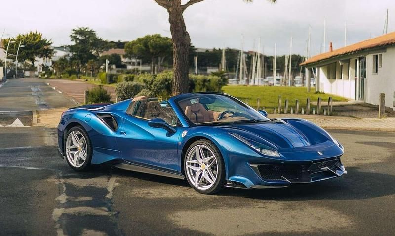 Occasion Ferrari 488 721 ch (530 kW) 2020 Bleu Cabriolet