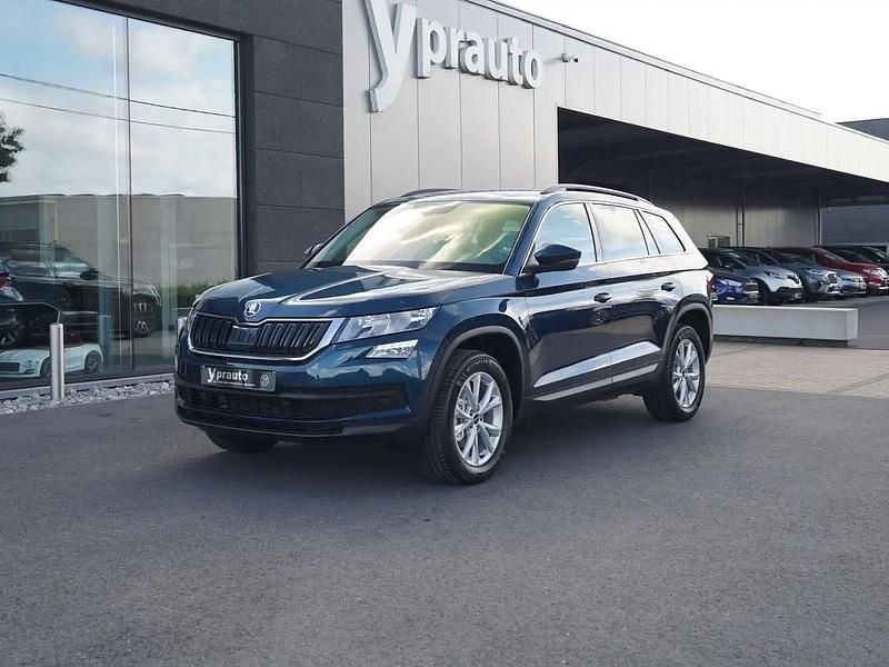 Bleu Utilisé 2021 Skoda Kodiaq Clever SUV | 26 620 € (Bon prix) - Image 1/4