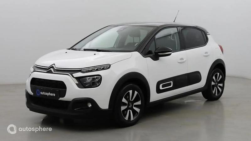 Blanc Utilisé 2023 Citroën C3 PureTech Citadine | 11 999 € (Bon prix) - Image 1/4