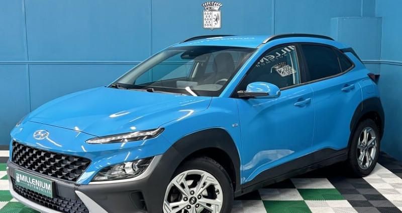 Bleu Occasion 2021 Hyundai Kona SUV | 12 990 € (Bon prix) - Image 1/4