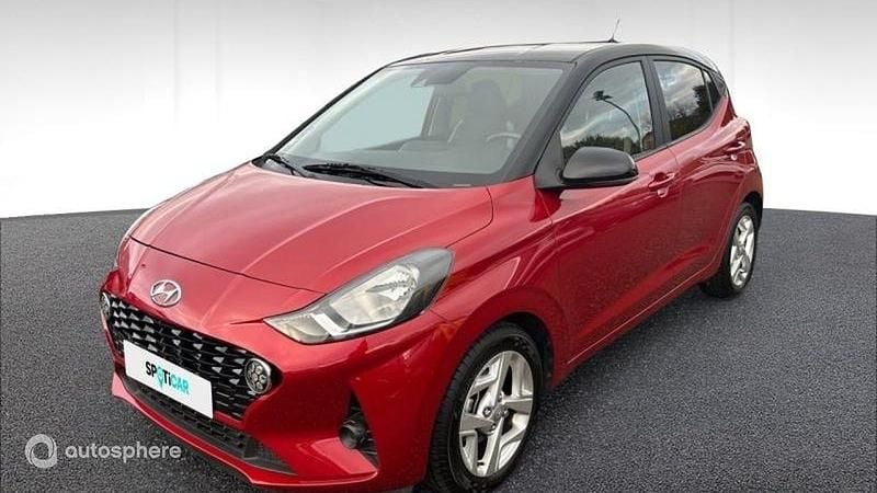 Rouge Utilisé 2021 Hyundai i10 Eco Citadine | 11 990 € (Prix juste) - Image 1/4