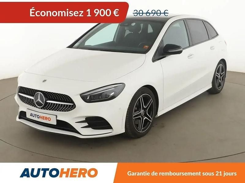 Blanc Utilisé 2022 Mercedes B200 AMG line Monospace | 28 790 € (Bon prix) - Image 1/2