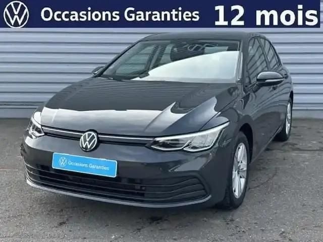 Gris Occasion 2021 VW Golf VIII Business Berline | 19 900 € (Prix assez cher) - Image 1/4