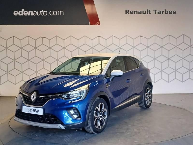 Blanc Utilisé 2021 Renault Captur Intens SUV | 17 222 € (Super prix) - Image 1/4