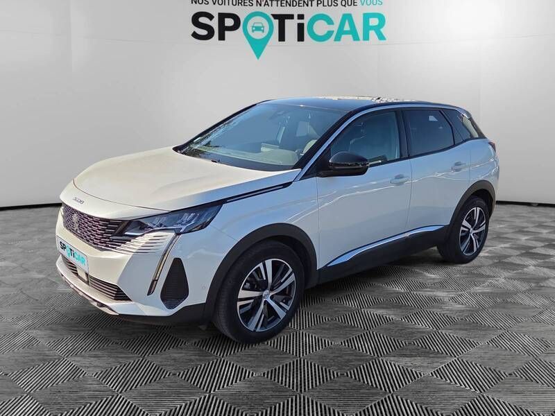 Blanc Utilisé 2022 Peugeot 3008 S SUV | 27 600 € (Prix assez cher) - Image 1/3