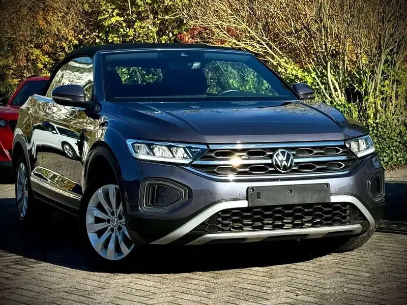 Gris Utilisé 2022 VW T-Roc Cabriolet Style Cabriolet | 32 450 € (Prix juste) - Image 1/4