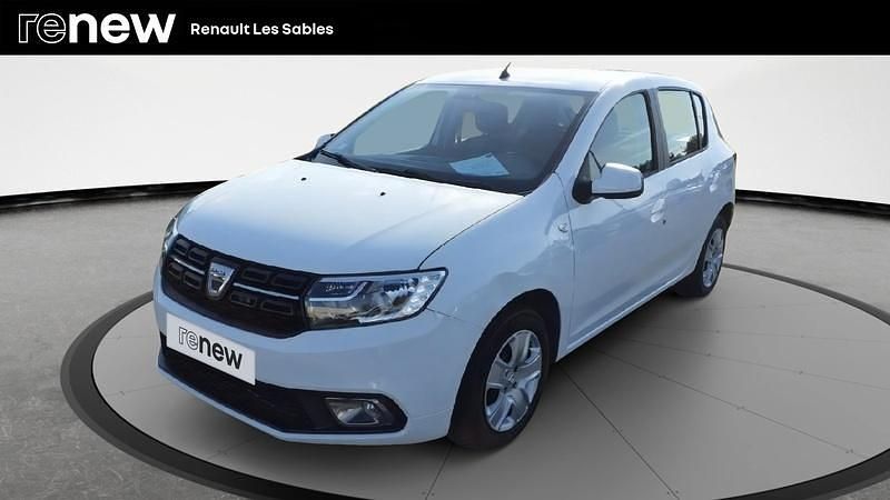 Blanc Utilisé 2020 Dacia Sandero Citadine | 11 330 € (Bon prix) - Image 1/4